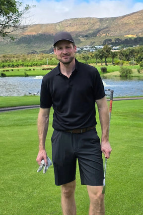 Polo-Shirt Kurzarm Pique Doubleface