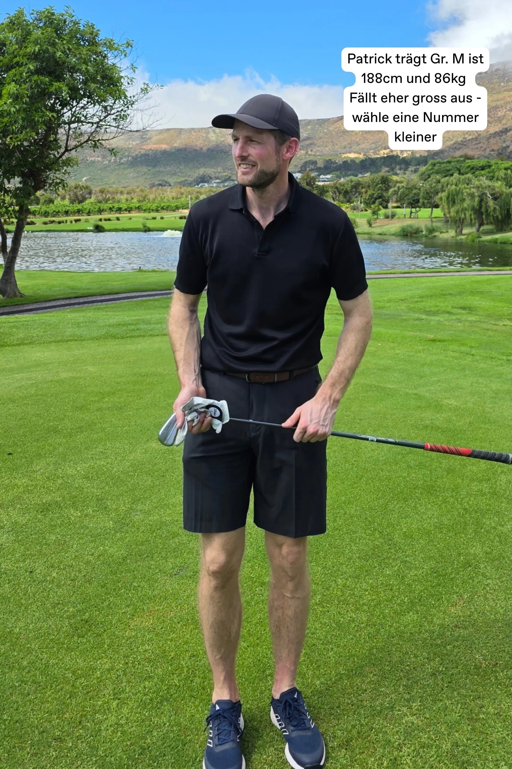 Polo-Shirt Kurzarm Pique Doubleface
