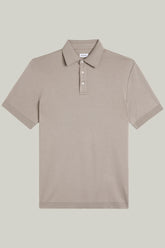Polo-Shirt Kurzarm Pique Doubleface Sand#Farbe_Sand
