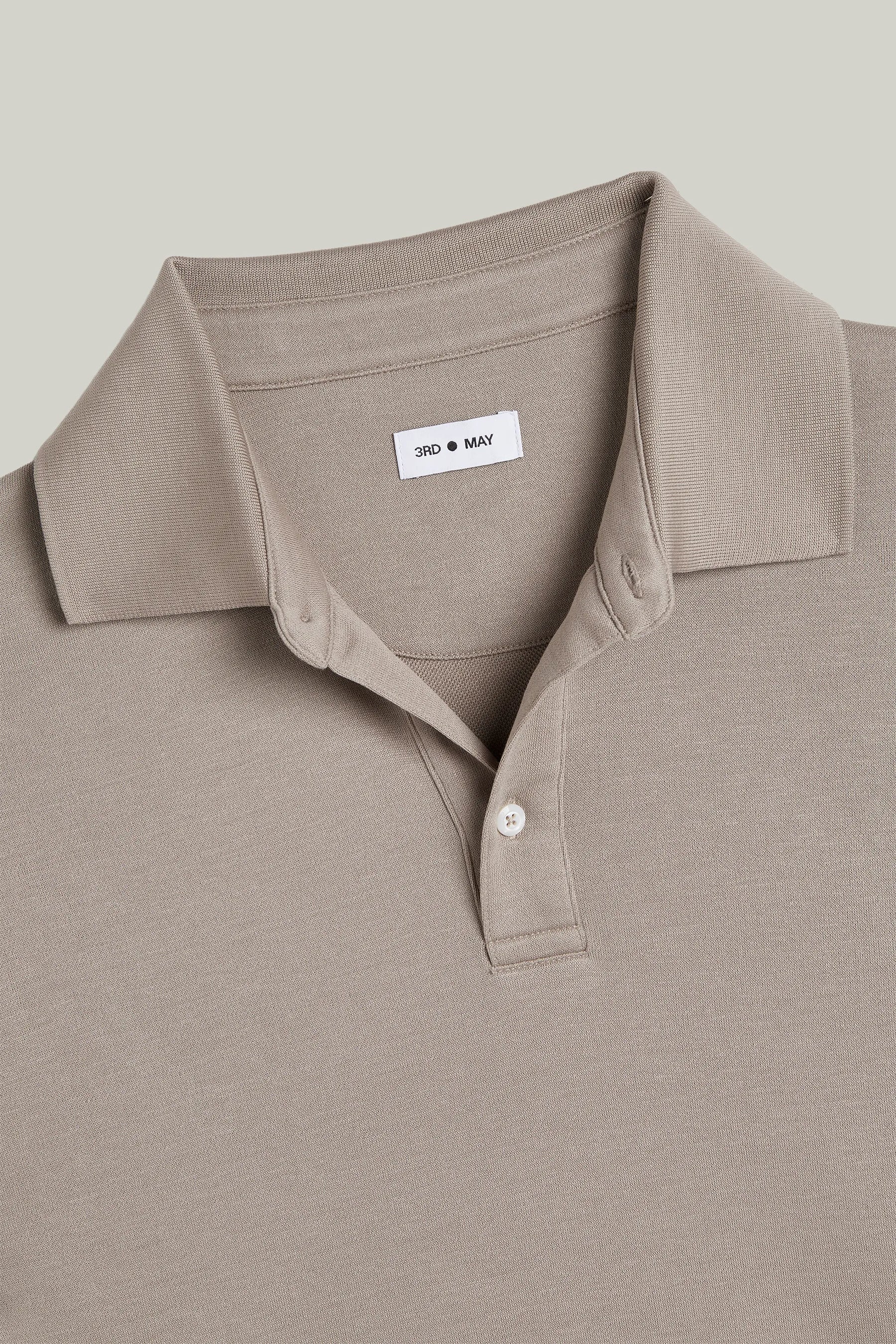 Polo-Shirt Kurzarm Pique Doubleface