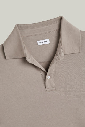 Polo-Shirt Kurzarm Pique Doubleface