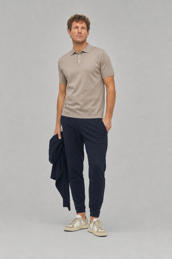 Polo-Shirt Kurzarm Pique Doubleface