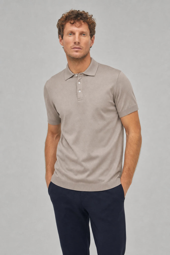 Polo-Shirt Kurzarm Pique Doubleface