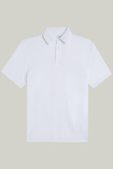 Polo-Shirt Kurzarm Pique Doubleface White#Farbe_White