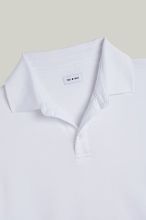 Polo-Shirt Kurzarm Pique Doubleface