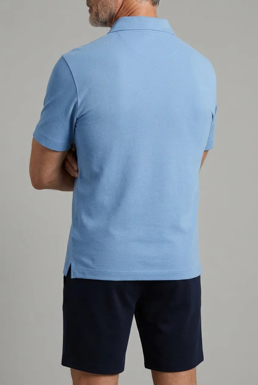 Polo-Shirt Kurzarm Piqué Brilliant