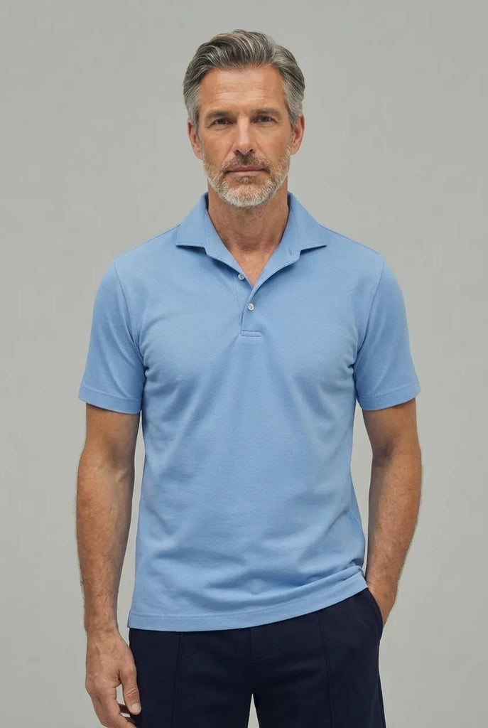 Polo-Shirt Kurzarm Pique Brilliant