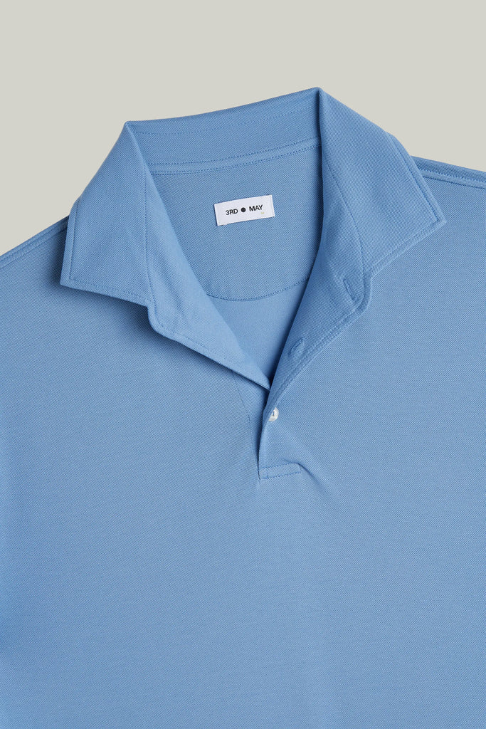 Polo-Shirt Kurzarm Pique Brilliant