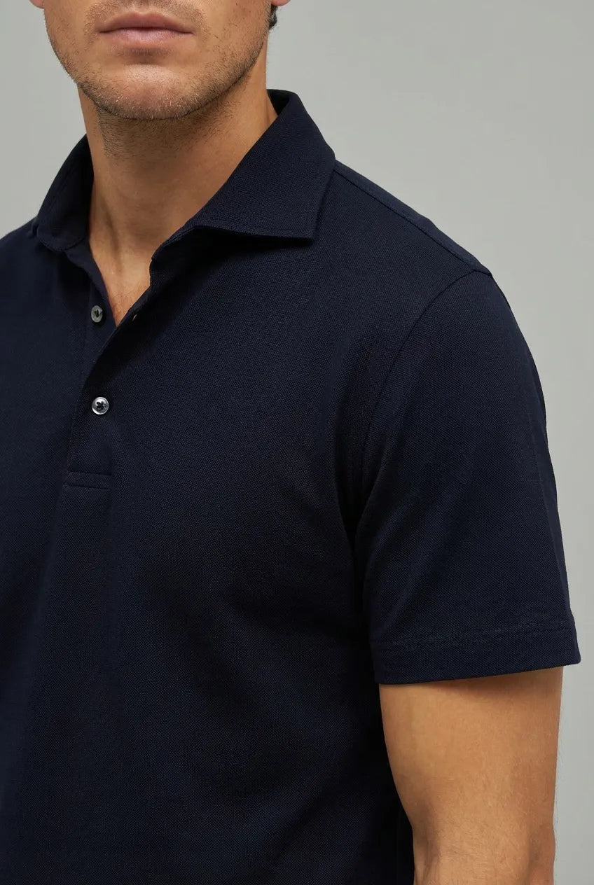 Polo-Shirt Kurzarm Piqué Brilliant