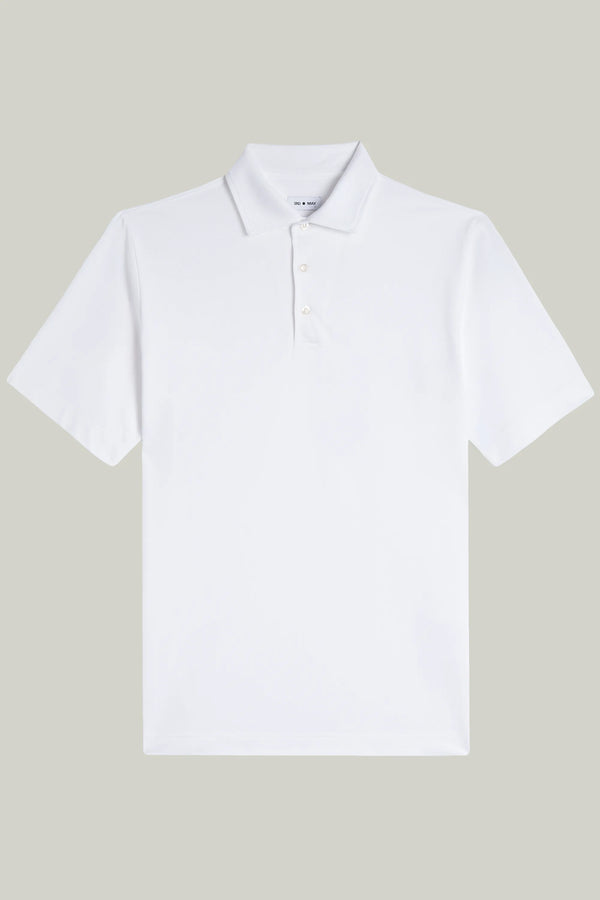 Polo-Shirt Kurzarm Pique Brilliant White#Farbe_White