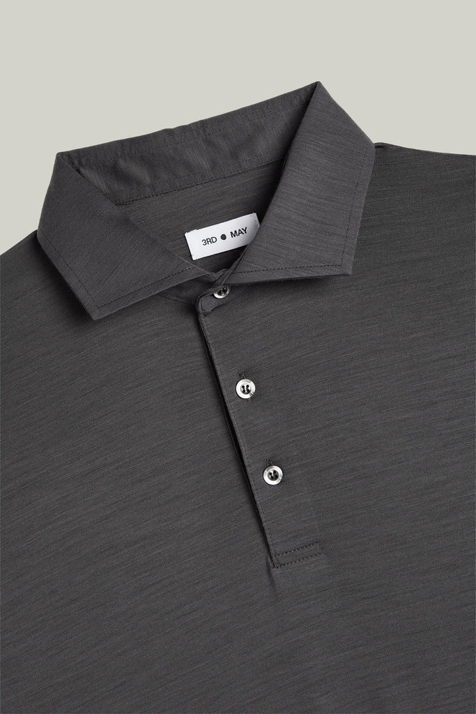 Polo-Shirt Kurzarm Luxe Wool