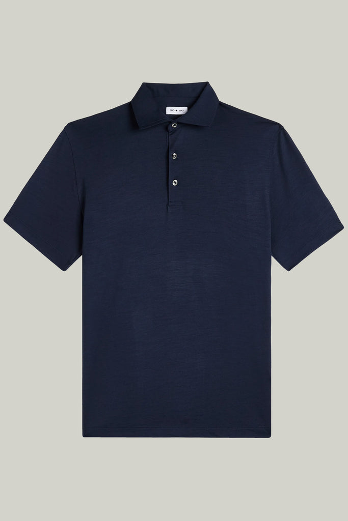 Polo-Shirt Kurzarm Luxe Wool