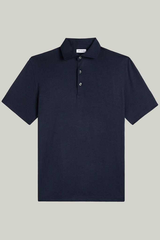 Polo-Shirt Kurzarm Luxe Wool