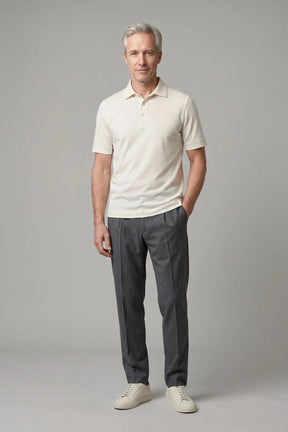 Polo-Shirt Kurzarm Luxe Wool