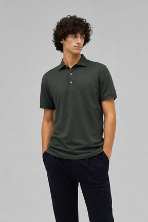 Polo-Shirt Kurzarm Luxe Wool