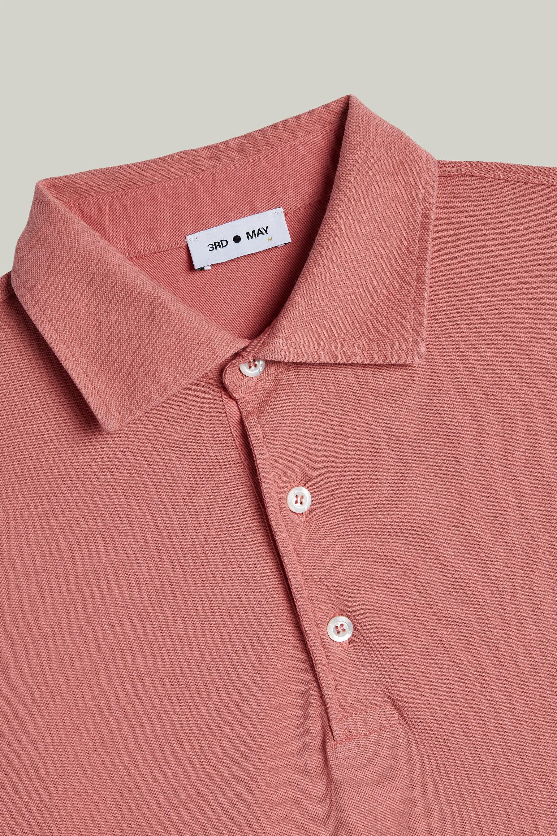Polo-Shirt Kurzarm Pique Garment Dyed