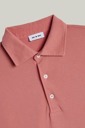 Polo-Shirt Kurzarm Pique Garment Dyed