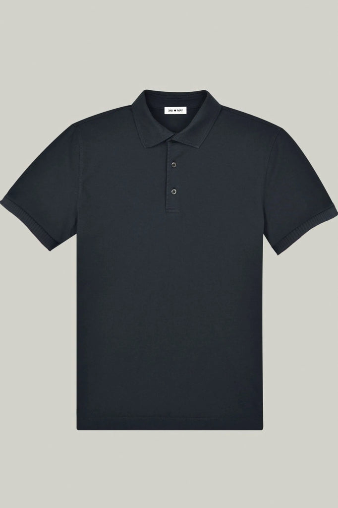 Polo-Shirt Kurzarm Jersey Garment Dyed
