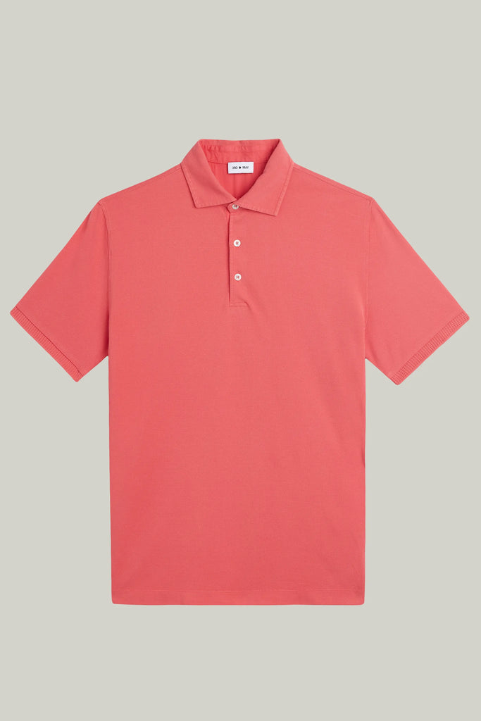 Polo-Shirt Kurzarm Pique Garment Dyed