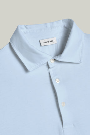 Polo-Shirt Kurzarm Jersey Garment Dyed