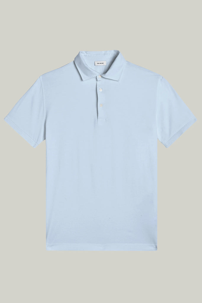 Polo-Shirt Kurzarm Jersey Garment Dyed