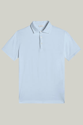 Polo-Shirt Kurzarm Jersey Garment Dyed