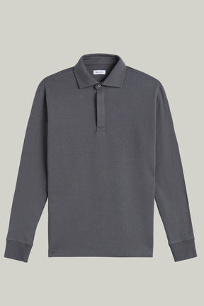 Polo Sweatshirt Modal Cotton