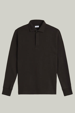 Polo Sweatshirt Modal Cotton