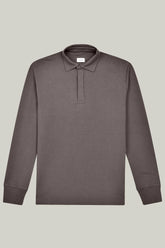 Polo Sweatshirt Modal Cotton