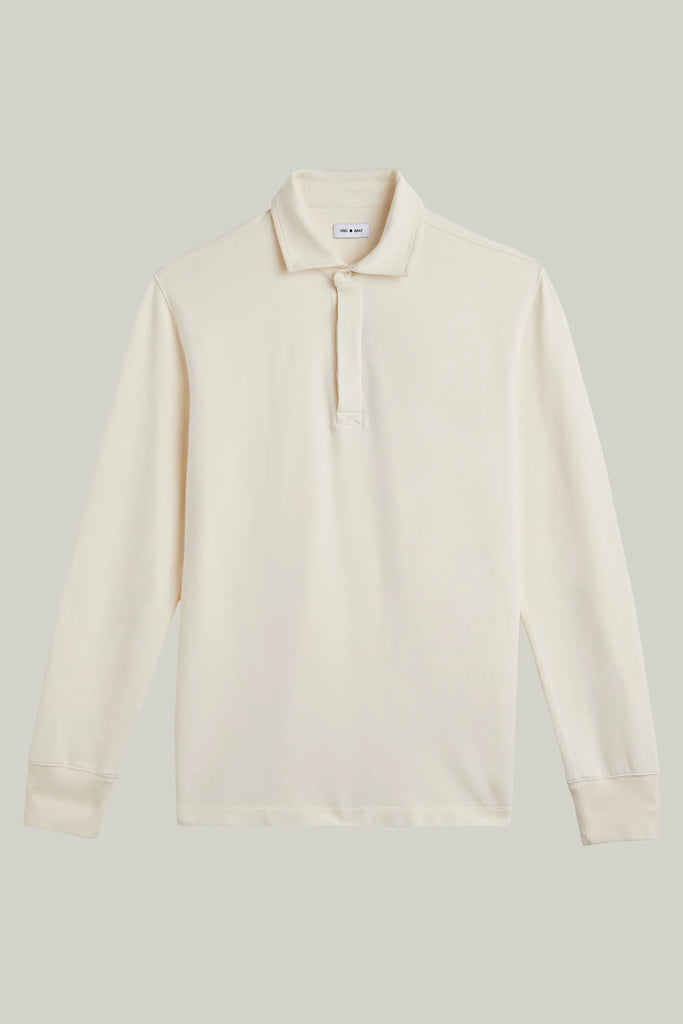 Polo Sweatshirt Modal Cotton