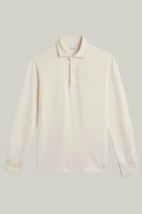 Polo Sweatshirt Modal Cotton