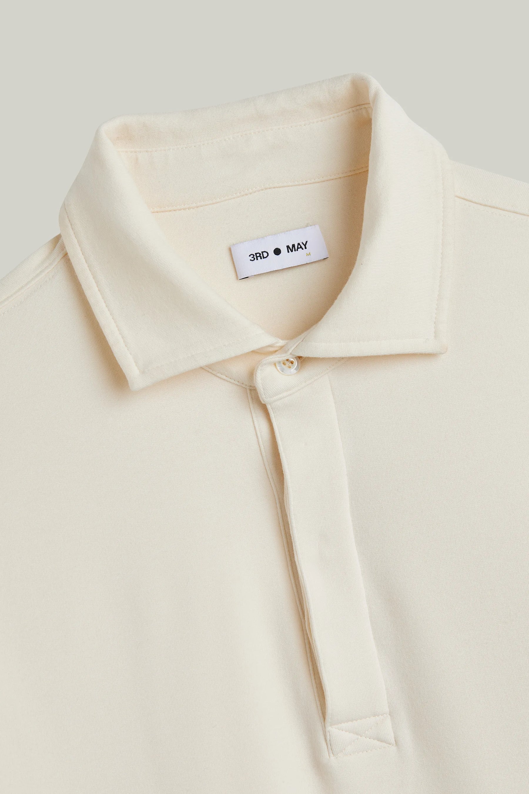 Polo Sweatshirt Modal Cotton