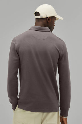 Polo Sweatshirt Modal Cotton