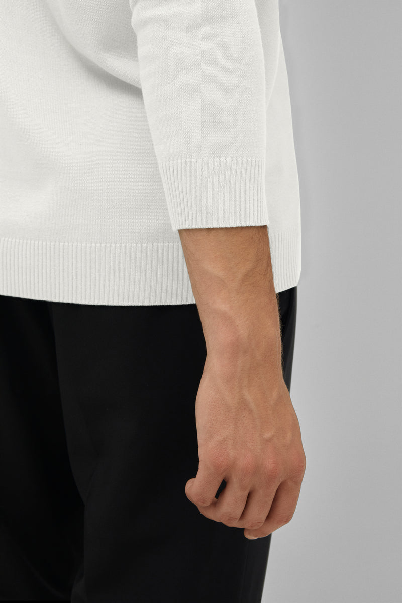 Polo-Shirt Langarm Modal Cotton