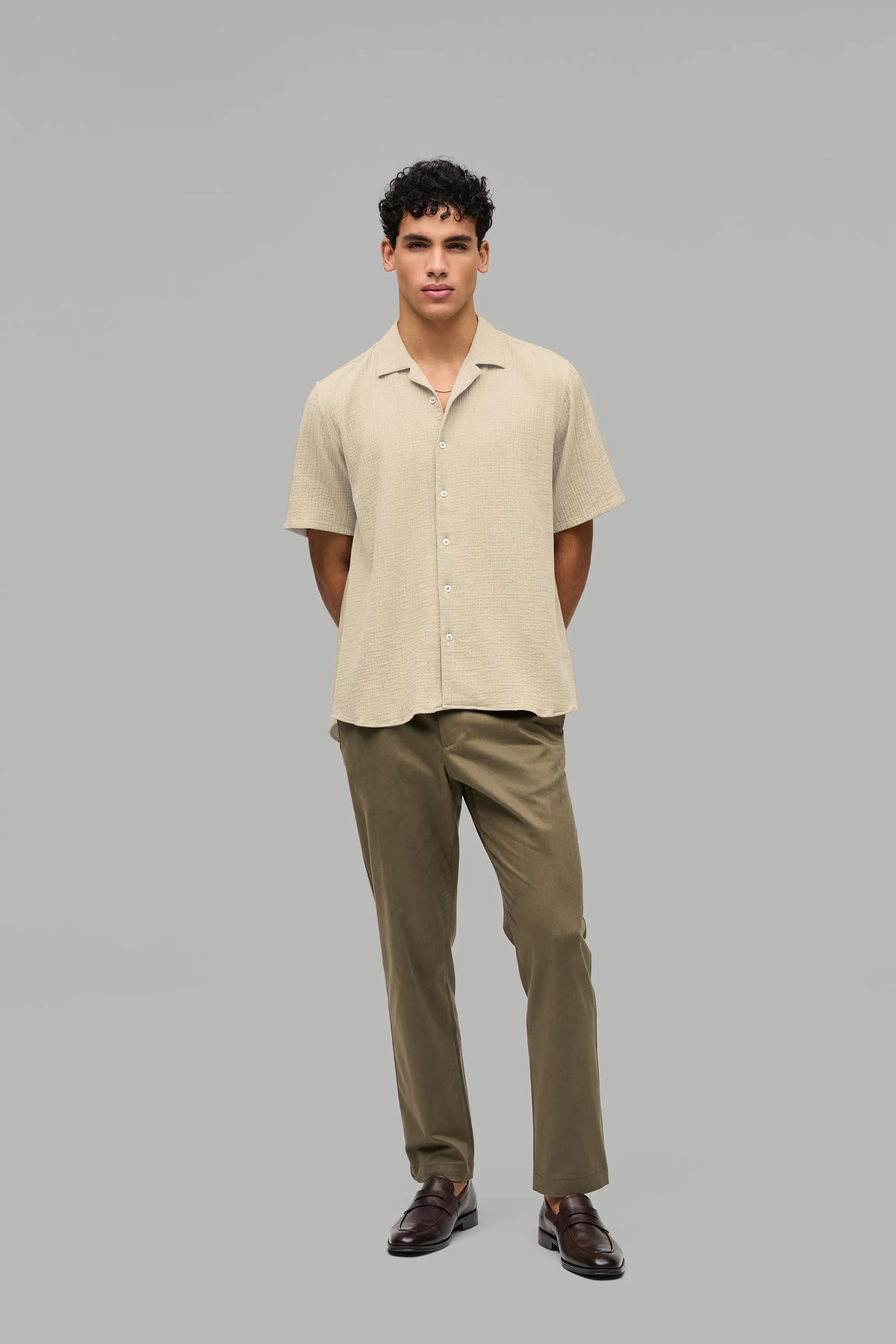 Bowling Shirt Musselin