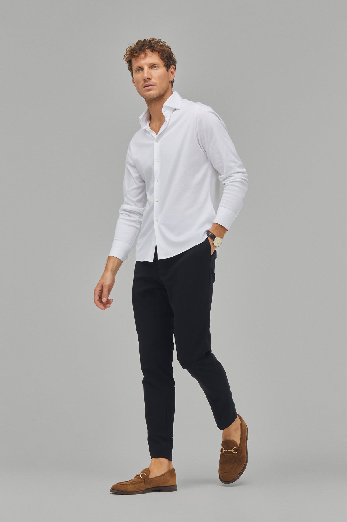 Hemd Langarm Swiss Cotton