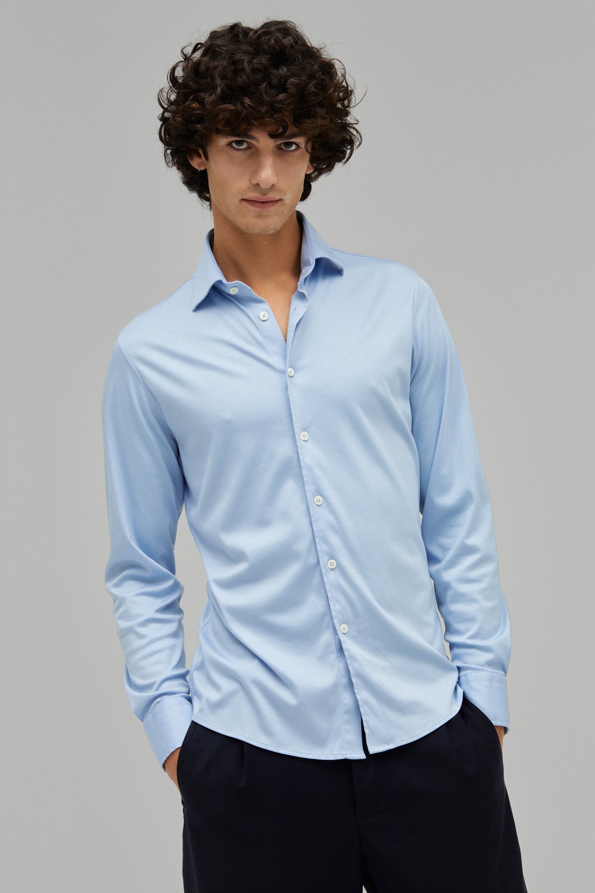 Hemd Langarm Swiss Cotton