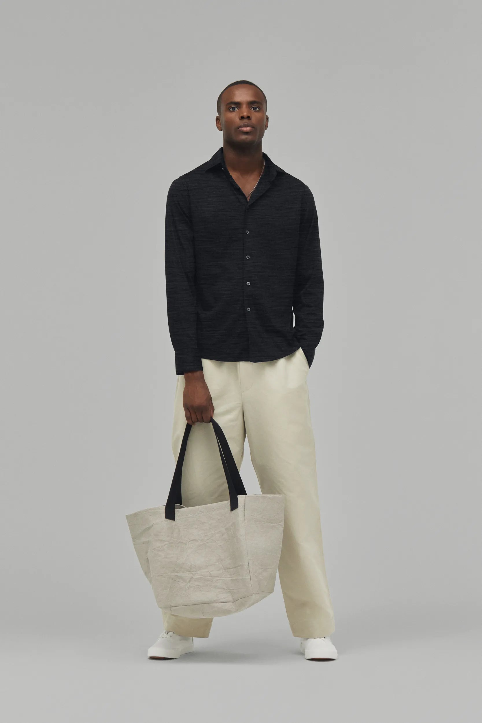 Hemd Langarm Luxe Wool