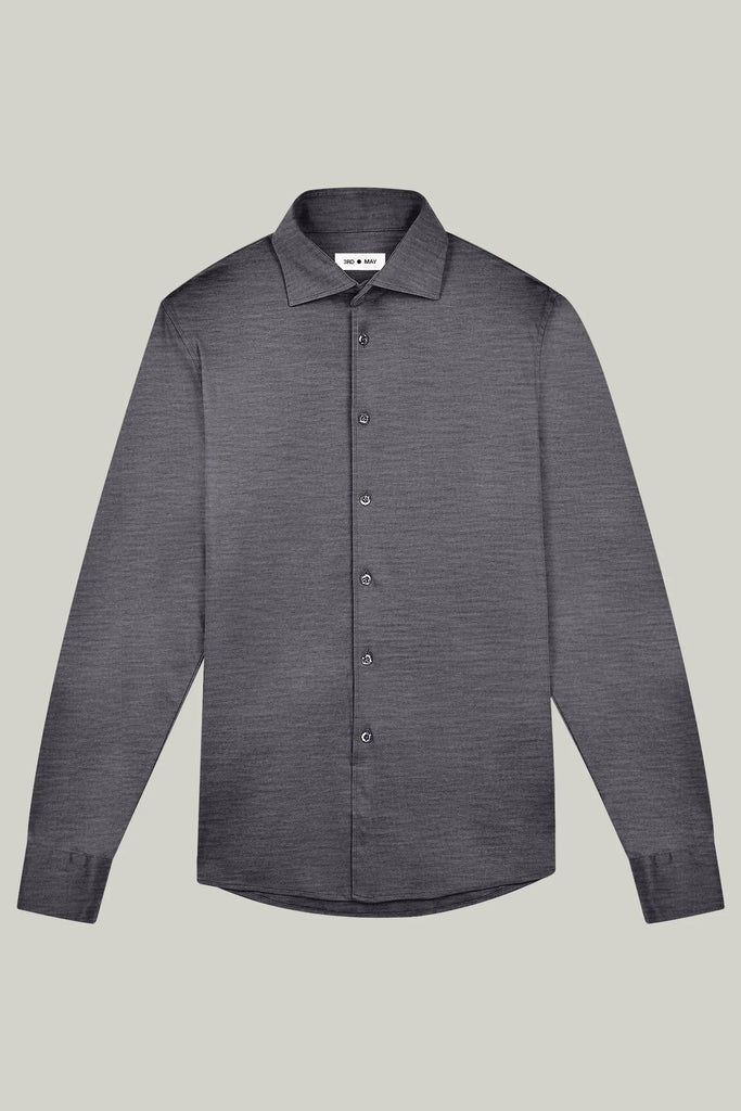 Hemd Langarm Luxe Wool