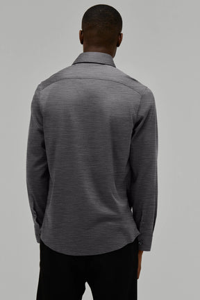 Hemd Langarm Luxe Wool