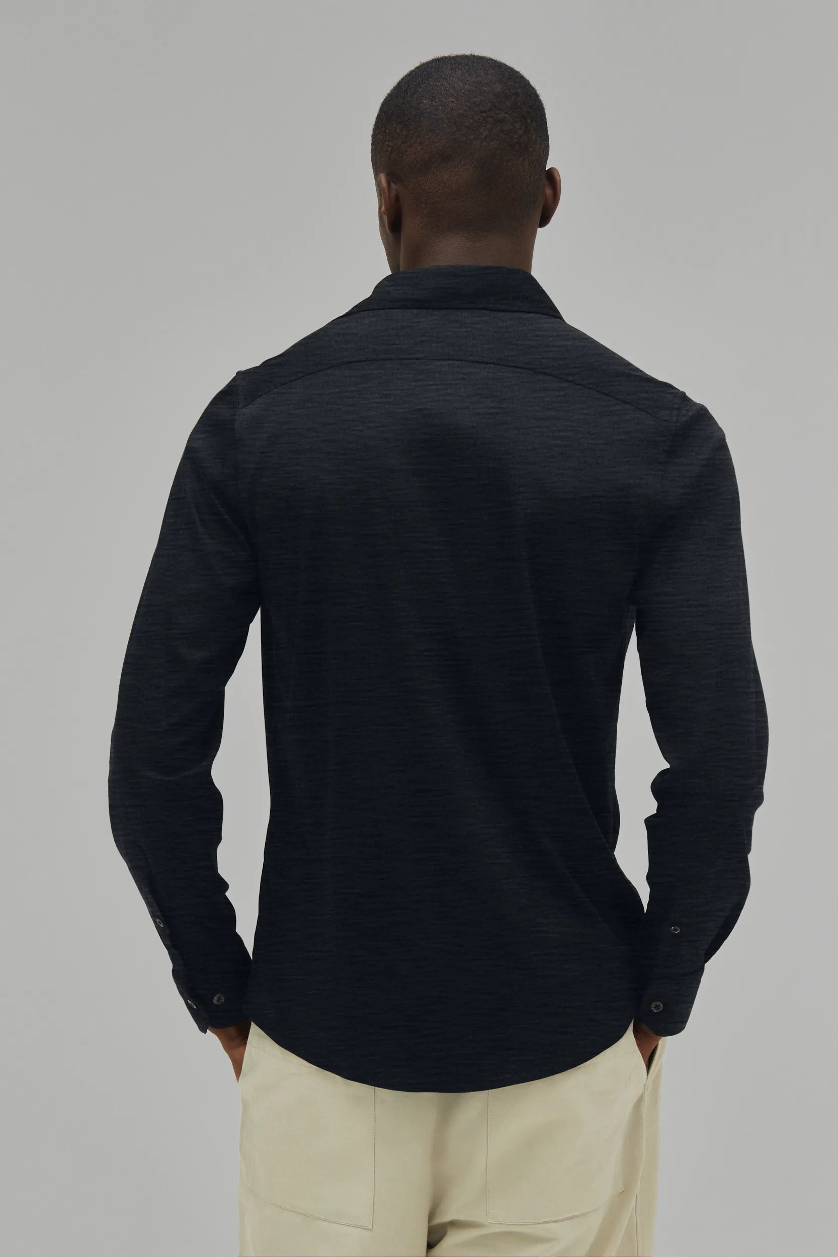 Hemd Langarm Luxe Wool