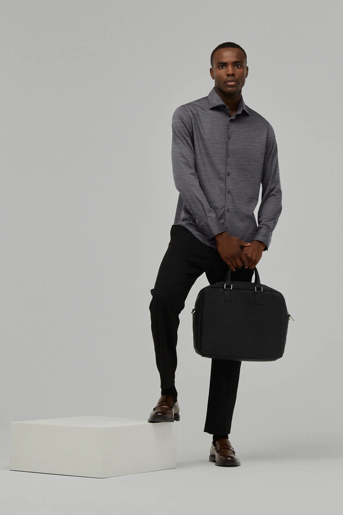 Hemd Langarm Luxe Wool