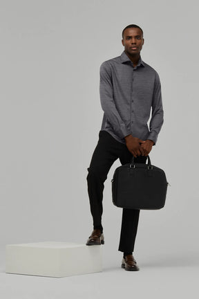 Hemd Langarm Luxe Wool