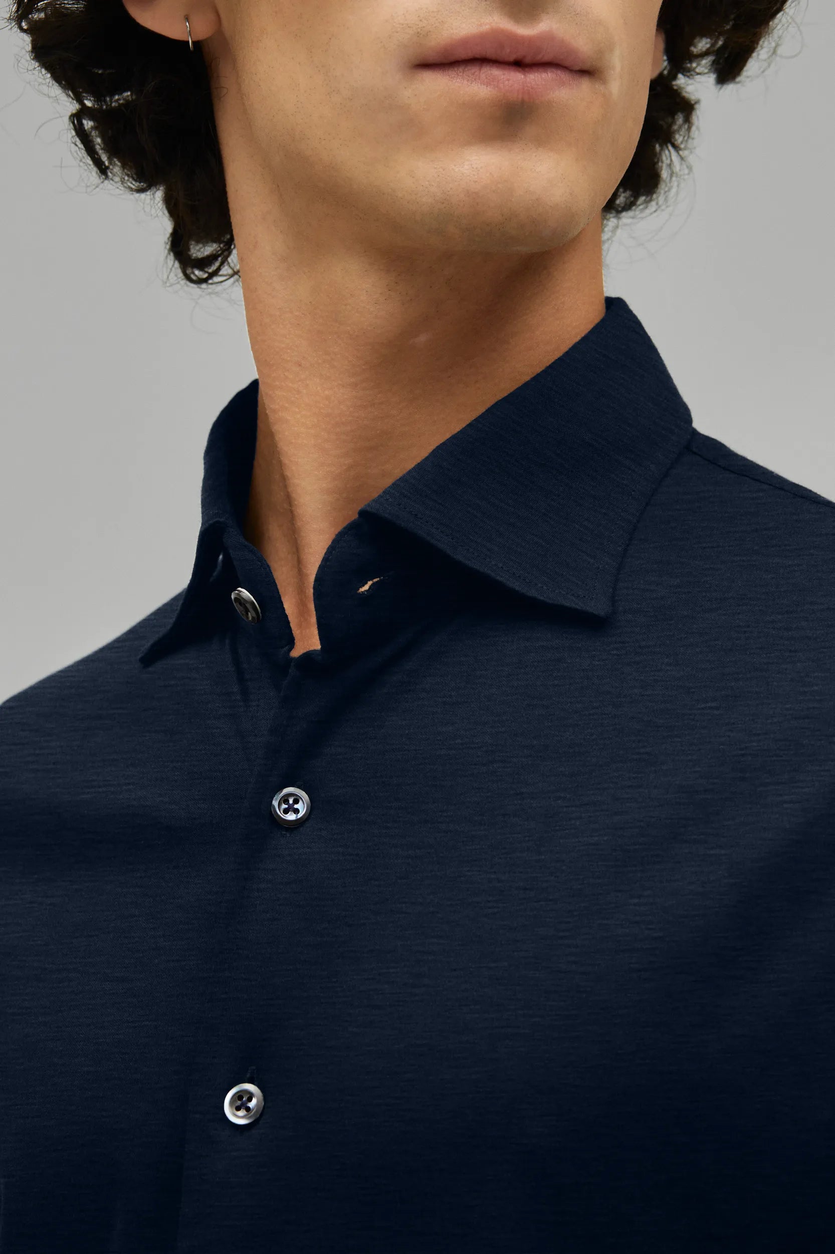 Hemd Langarm Luxe Wool