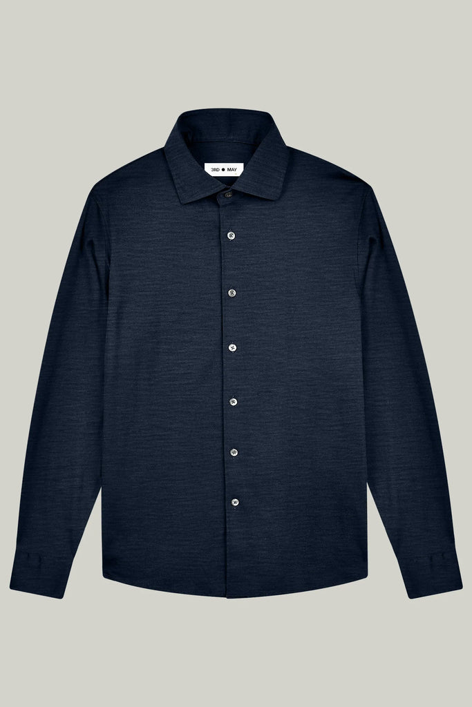 Hemd Langarm Luxe Wool