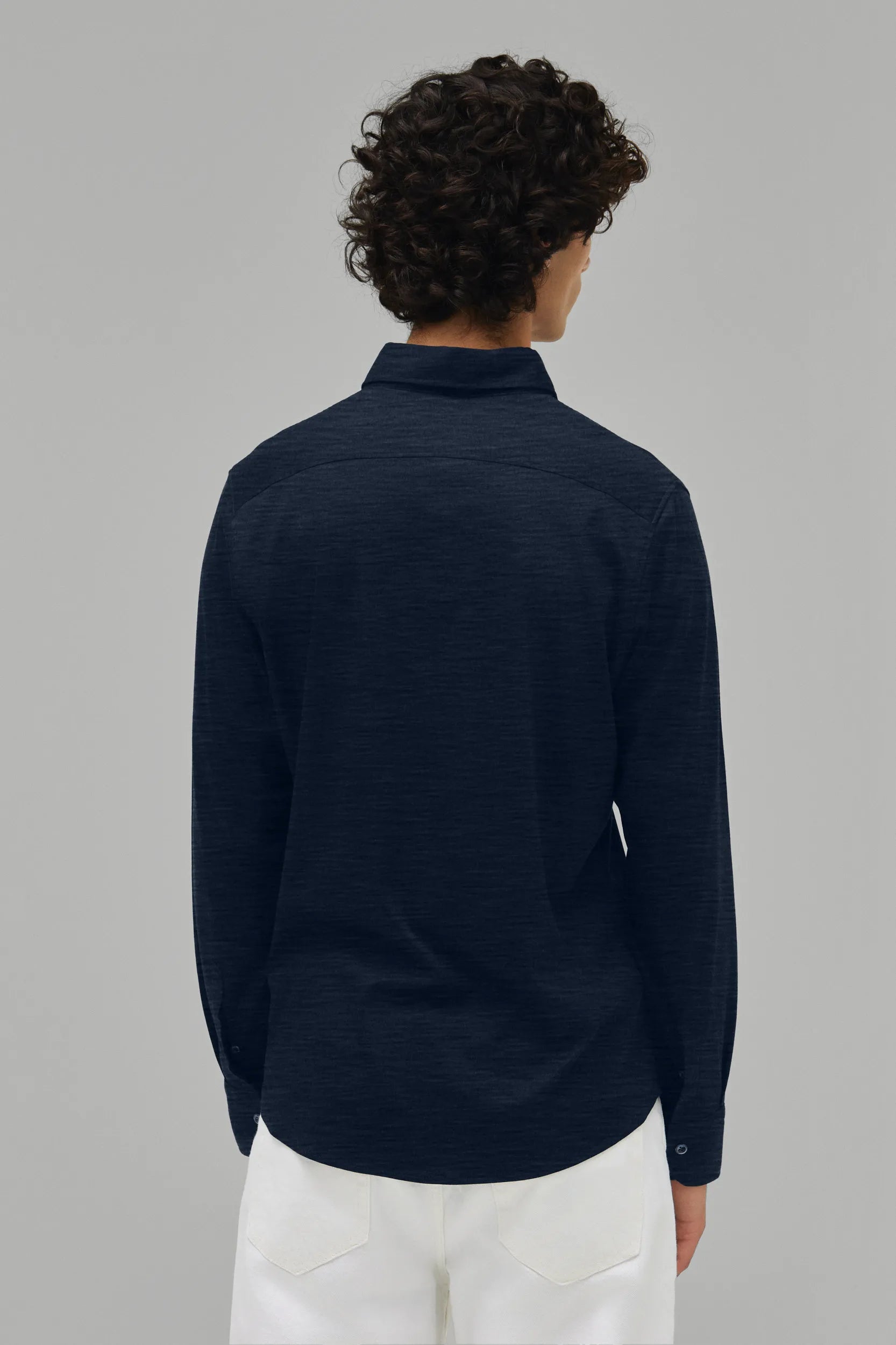 Hemd Langarm Luxe Wool