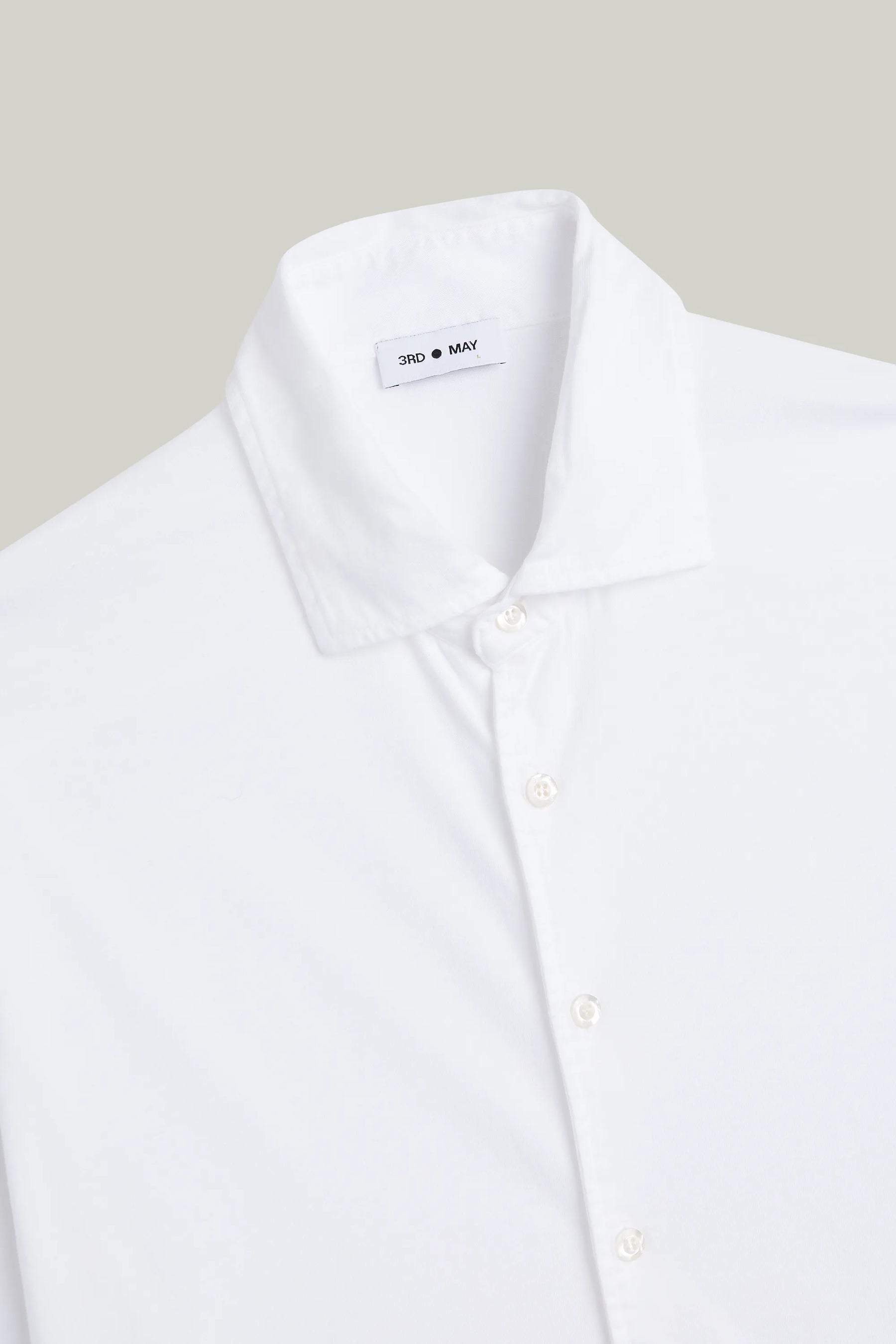 Hemd Casual Langarm Jersey Garment Dyed Cutaway