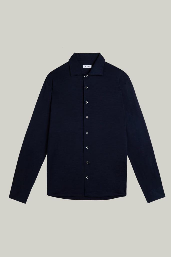 Hemd Langarm Luxe Wool