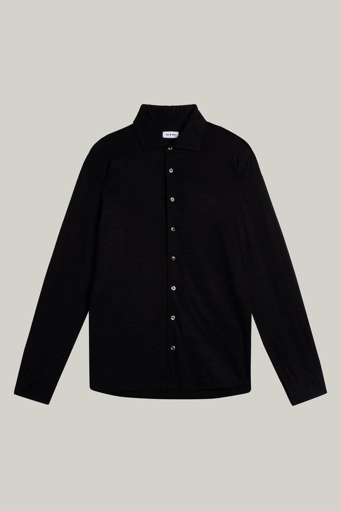 Hemd Langarm Luxe Wool