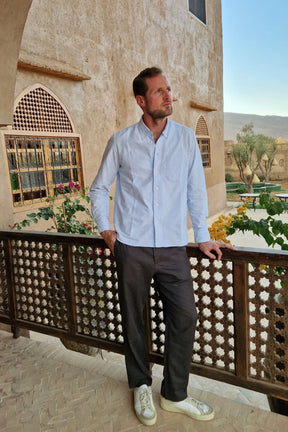 Hemd Langarm Vintage Oxford